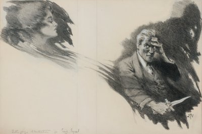 Evil Eyes（紙に鉛筆とクレヨン） 作： John Harris Valda