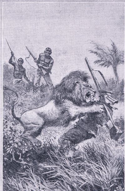 The end of Livingstone, Newnes Pictorial Knowledge, c.1950