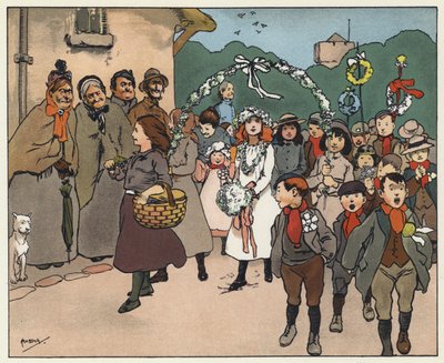 メーデー（カラーリソ） 作： John Hassall