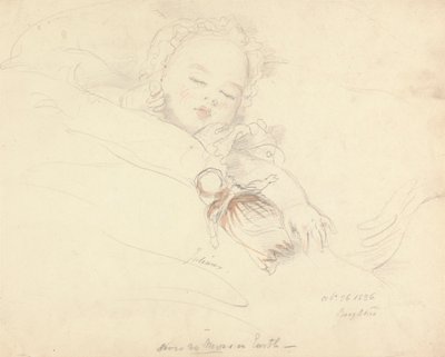 アーティストの娘、ジュリアン・ヘイター 作： John Hayter