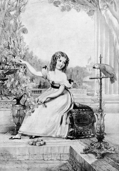 11歳のビクトリア王女、1901年。 作： John Hayter