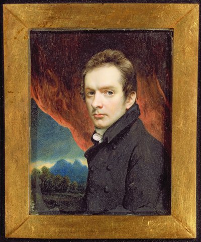 自画像 作： John Hazlitt