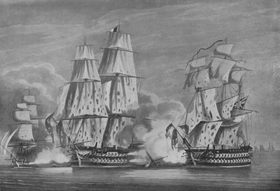 リヴォリの捕獲、c1813 作： John Heaviside Clark