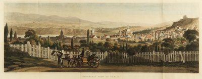 ティフリスのパノラマビュー、1827 作： John Heaviside Clark