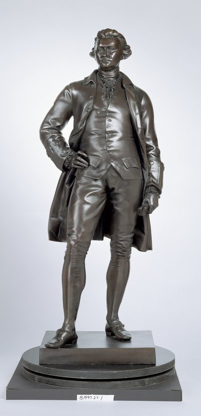エドマンド・バーク（1729-97）1865（ブロンズ） 作： John Henry Foley