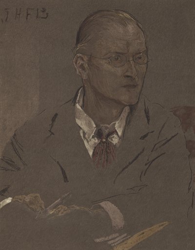 チャールズヴォイジー、イギリス人建築家兼デザイナー 作： John Henry Frederick Bacon