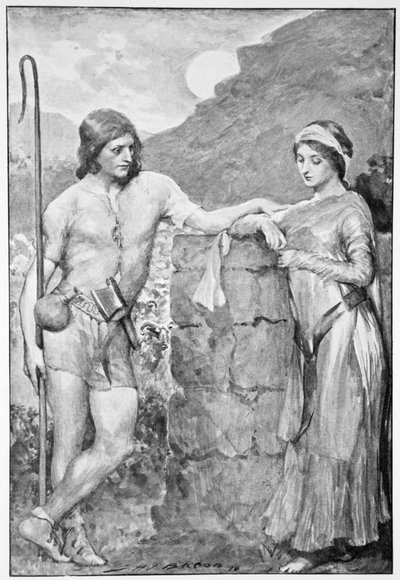 「オラフとシグリッド」、1910年。 作： John Henry Frederick Bacon