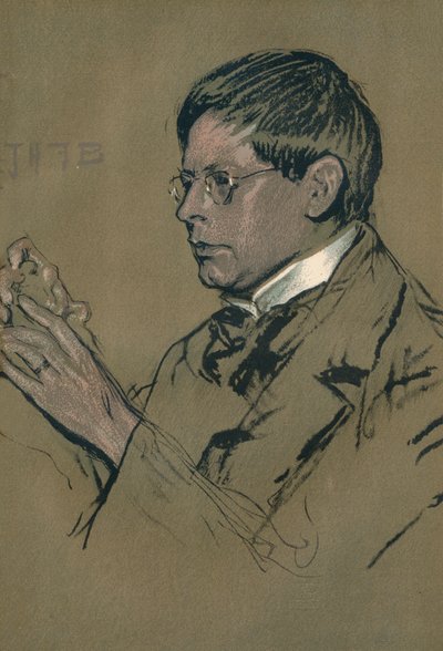 サージョージジェームズフランプトン1860-1928、イギリスの彫刻家、c1901 作： John Henry Frederick Bacon