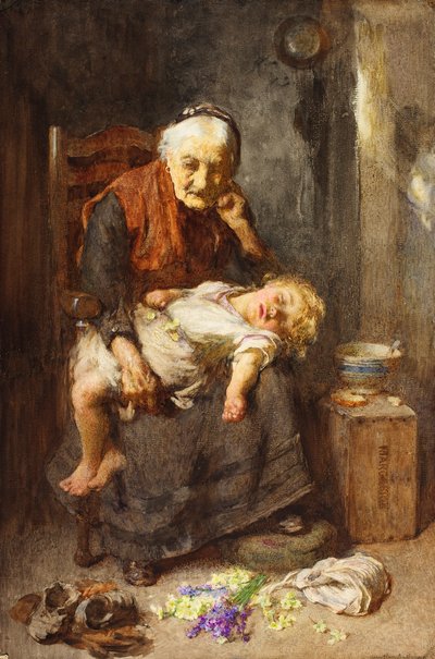 銀の糸と金色 作： John Henry Henshall