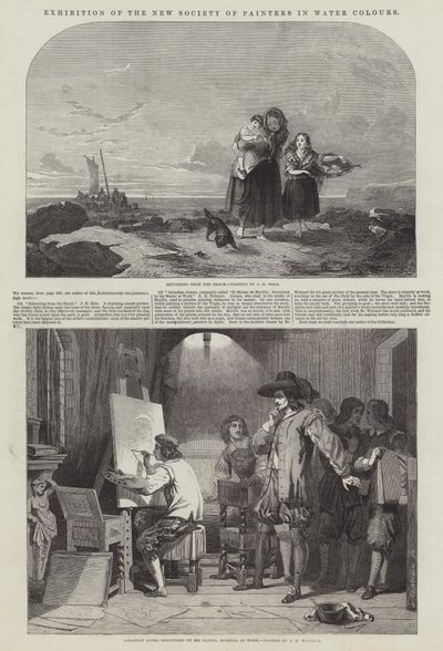 新水彩画家協会展 作： John Henry Mole