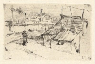 ブリッジポートシャンティ 作： John Henry Twachtman