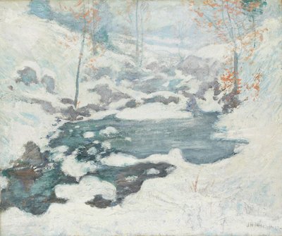 次の芸術家によるアート作品： John Henry Twachtman