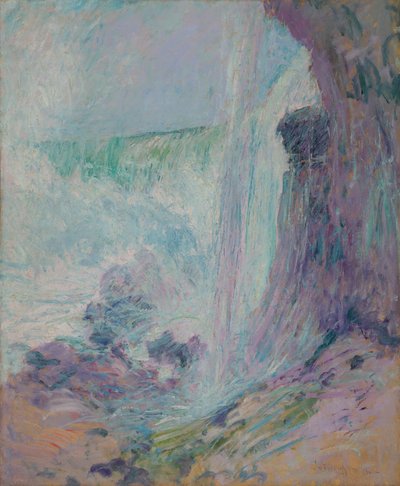 1894年頃のナイアガラの滝。 作： John Henry Twachtman
