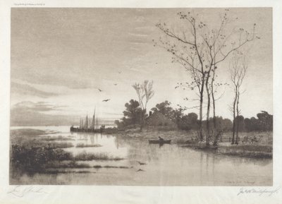 シュルーズベリー川 作： John Hill Millspaugh