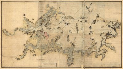 [ボストン港とその周辺など。 作： John Hills