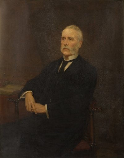 ジョンホールの肖像 作： John Hodgson Campbell