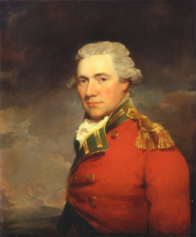 未知の英国将校、おそらく第 11 (北デヴォンシャー) 歩兵連隊、1800 年頃 作： John Hoppner