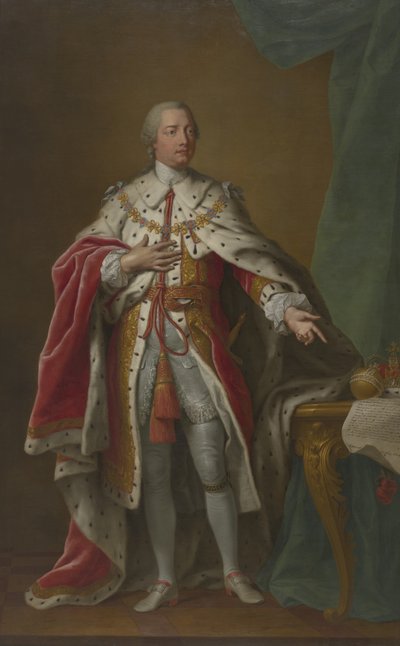 ジョージ3世（1738-1820） 作： ジョン・ホップナー
