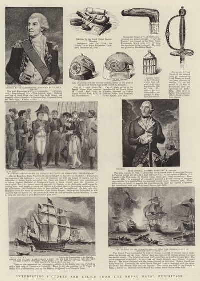 王立海軍展の興味深い写真と遺物 作： John Hoppner