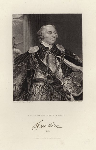 ジョン・ジェフリーズ・プラット 作： John Hoppner