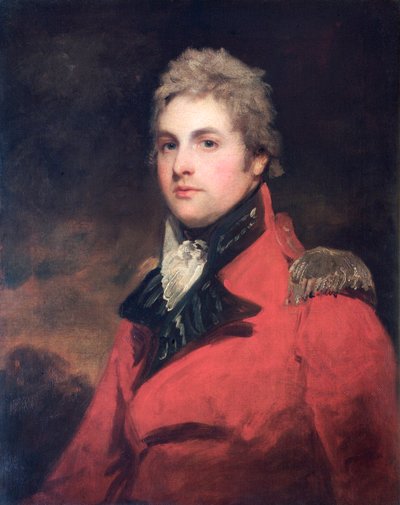 ヘンリー・ウィロビー・ルーク少将 (キャンバスに油彩) 作： John Hoppner