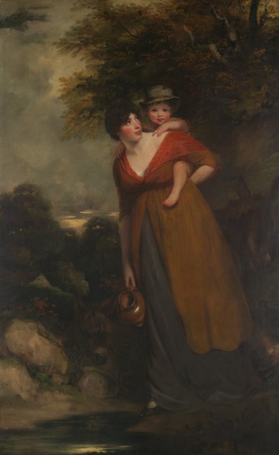 リチャードブリスリーシェリダンヘスタージェーンオーグル、177576-1817と彼女の息子... 作： John Hoppner