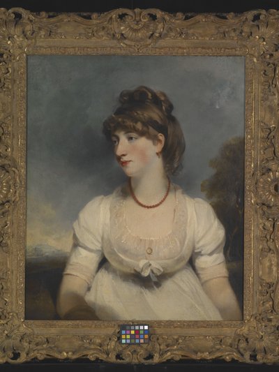 ミス・フィッシャーの肖像（キャンバスに油彩） 作： John Hoppner