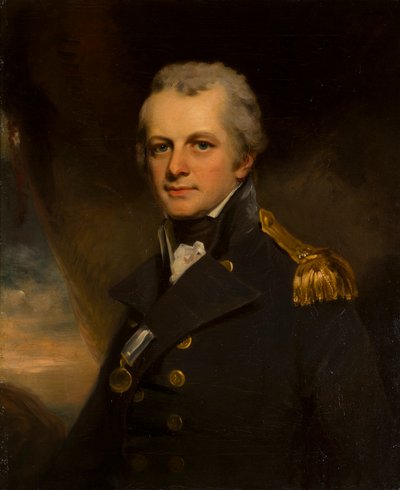 ジョン・ウィレット・ペイン提督の肖像、1772～1803年頃（キャンバスに油彩） 作： John Hoppner