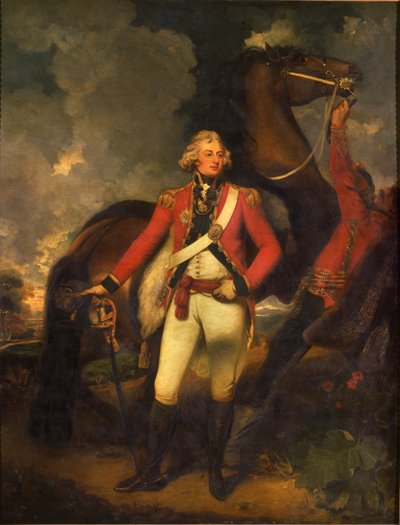ヨーク公のHRHフレデリック・オーガスタスの肖像 作： John Hoppner