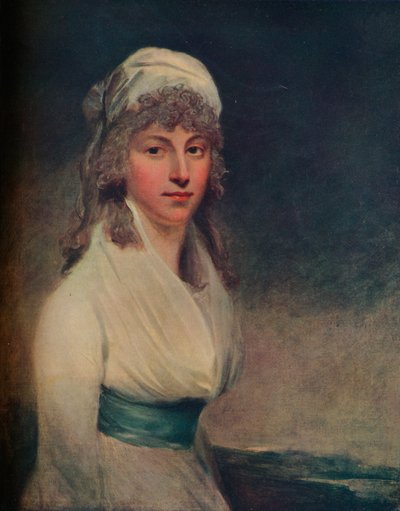 女性の肖像、c1790 作： John Hoppner