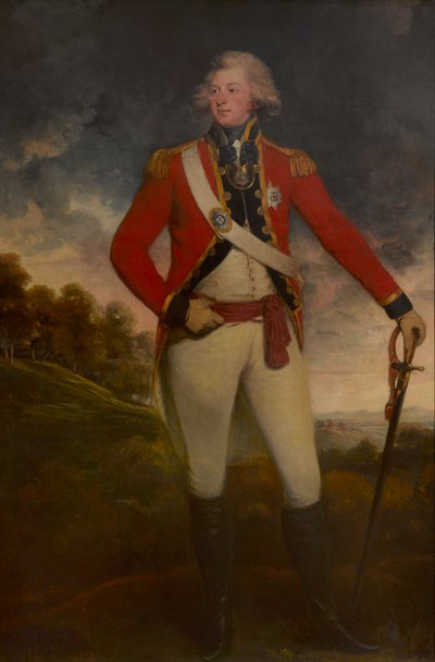 ヨーク公とアルバニー (キャンバスに油彩) 作： John Hoppner