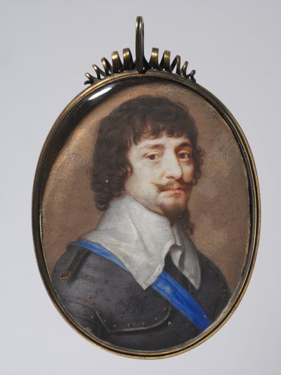 1630年代、フレデリック5世、ボヘミア王、パラティーノ選挙人の肖像 作： John Hoskins