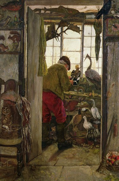 チャダートンの剥製術師 作： John Houghton Hague