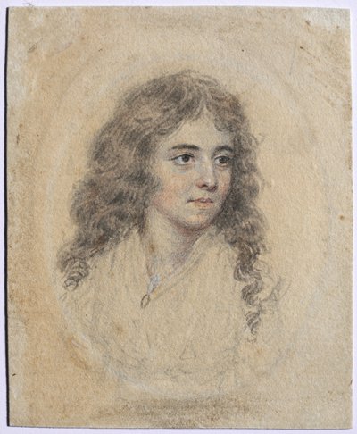 アンナマリアウルフの肖像、néeSmart、c。 1785年。 作： John I. smart
