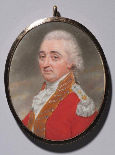 ダニエルバー少将、1799年の肖像。 作： John I. smart