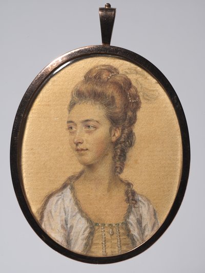 ナサニエルベイリー夫人の肖像、Nee Lamack、c。 1776年。 作： John I. smart