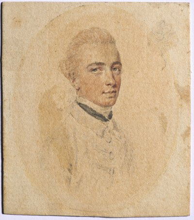 男の肖像c。 1775年。 作： John I. smart