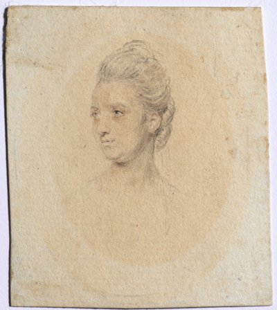 女性の肖像、c。 1772年。 作： John I. smart