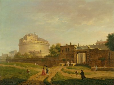 カステルサンタンジェロ、ローマ、1776 作： John Inigo Richards