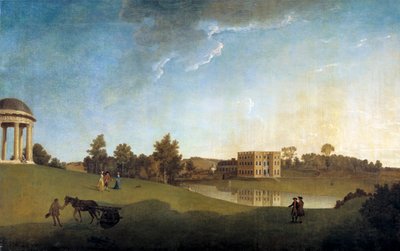 ハルスウェルハウス、サマセット」1764年 作： John Inigo Richards