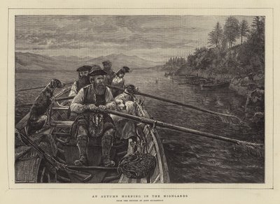 高原の秋の朝 作： John Isaac Richardson