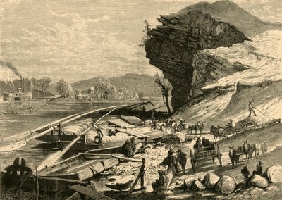 「チャタヌーガのテネシー」、1872年。 作： John J. Harley