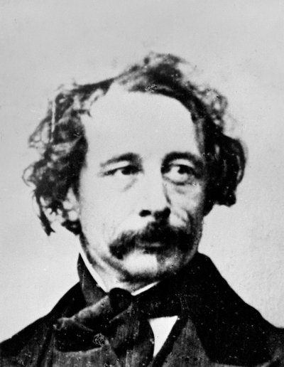 チャールズディケンズ、1853年頃 作： John Jabez Edwin Paisley Mayall