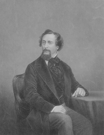 チャールズジョンハッファムディケンズ（1812-70） 作： John Jabez Edwin Paisley Mayall