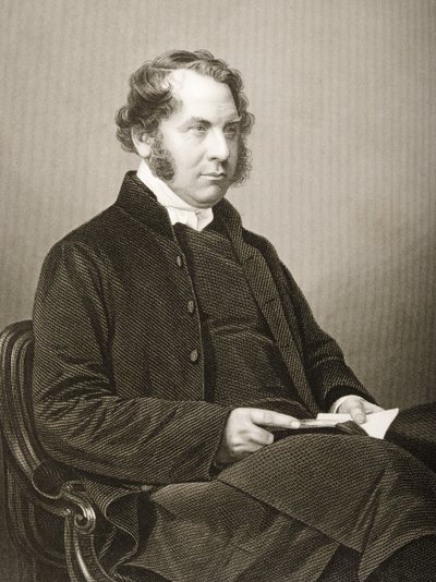 Henry Montagu Villiers（1813-61）は、DJパウンドが「著名な人物の応接室、第2巻」の写真から1860年にロンドンで出版したものから彫刻を施したものです。 作： John Jabez Edwin Paisley Mayall
