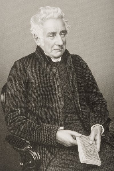 ジョン・ロンズデール（1788-1867）は、DJパウンドが1860年にロンドンで出版した「著名な人物の応接室、第2巻」の写真から刻まれました。 作： John Jabez Edwin Paisley Mayall