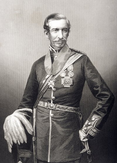 アーチデールウィルソン卿（1803-74）は、1860年にロンドンで出版された「著名な人物の応接室、第2巻」の写真から、DJパウンドによって彫刻されました。 作： John Jabez Edwin Paisley Mayall