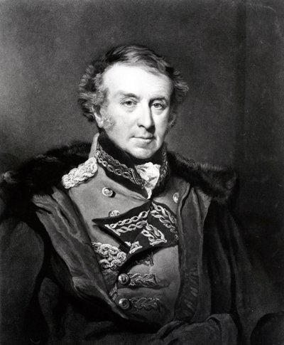サー・ヒュー・ホワイトフォー・ダルリンプルの肖像、1831年 作： John Jackson