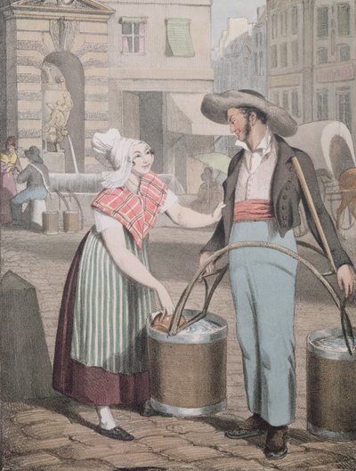ウォーターキャリア、1821年 作： John James Chalon