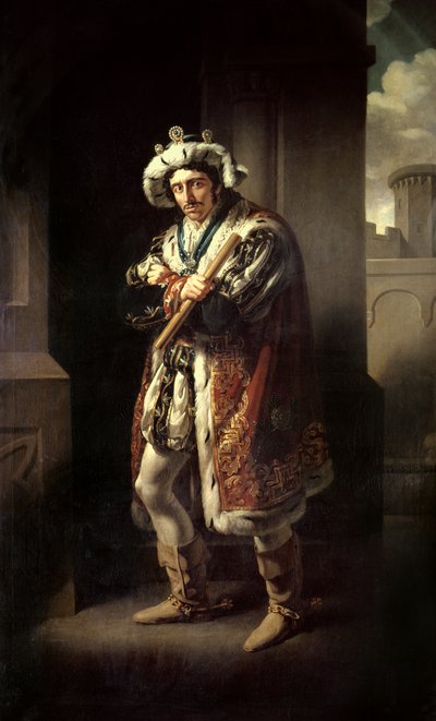 エドマンド・キーン (1787-1833) リチャード 3 世 作： John James Halls